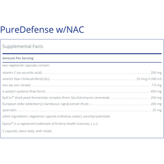 PureDefense w/NAC 120 Capsules
